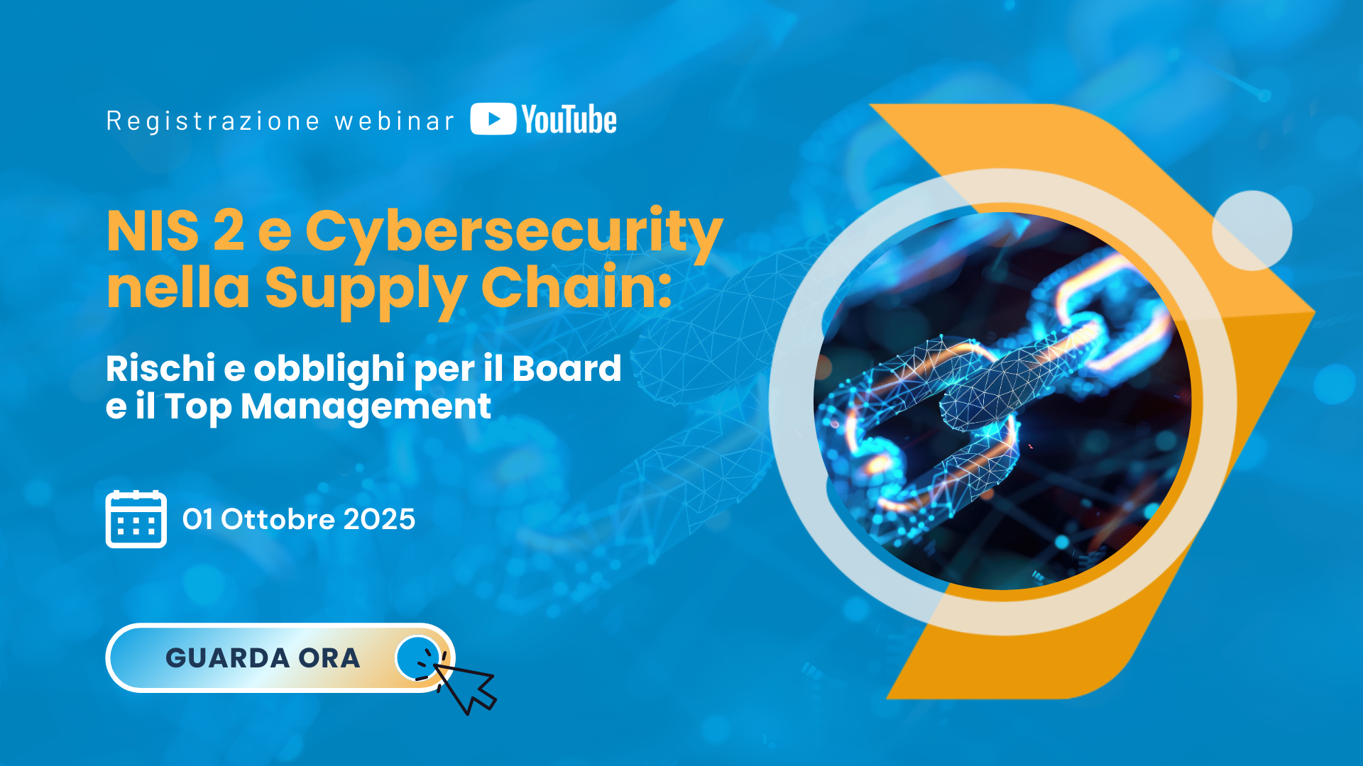 Visual webinar NIS 2 e Cybersecurity  nella Supply Chain
